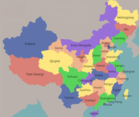 Map of China